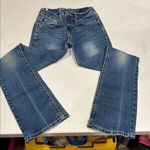 Classic Kids Dark Blue Bootcut Jeans